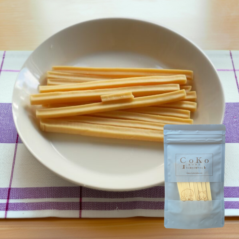 CoKoオリジナル 犬おやつ チーズスティック 無添加 国産 (40g) Cheese stick for dogsアイキャッチ画像