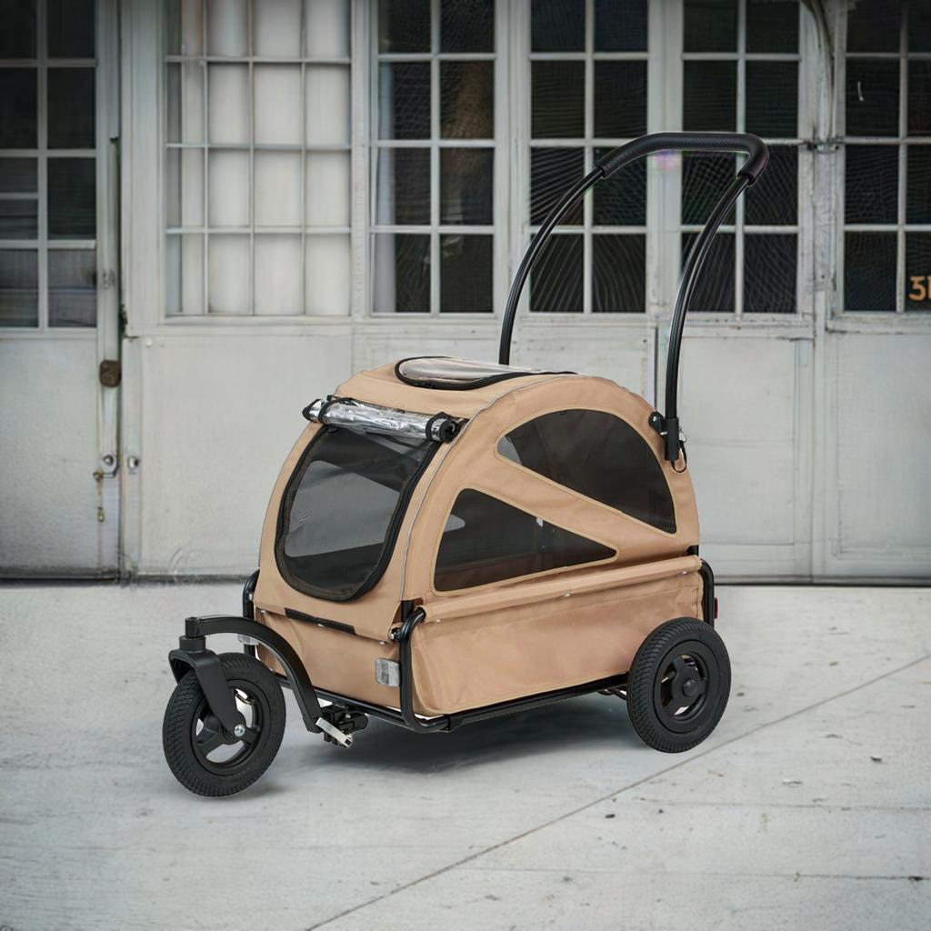 メーカー直送 正規保証品 エアバギー トゥインクル キューブ犬 中型犬 大型犬 ペット バギー カート ペットカート 多頭飼いアイキャッチ画像
