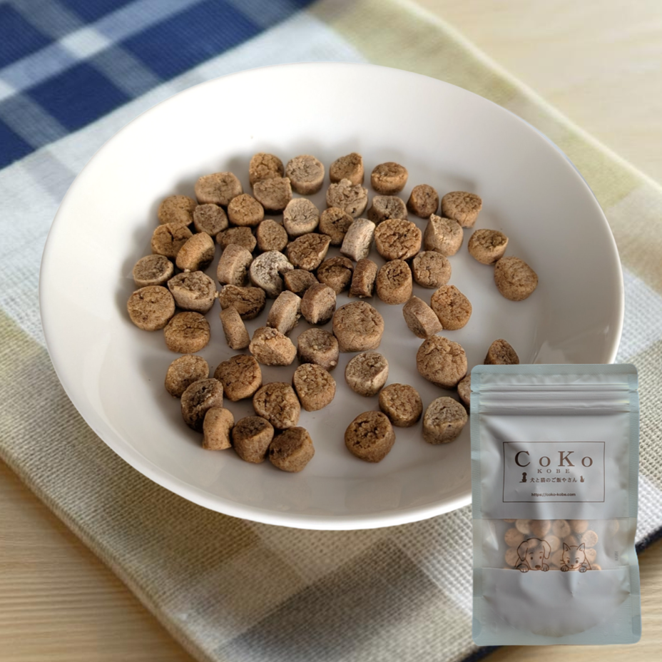 CoKoオリジナル 犬おやつ 魚の素材 無添加 国産 米粉とかつおのクッキー(40g) Cookie for dogsアイキャッチ画像