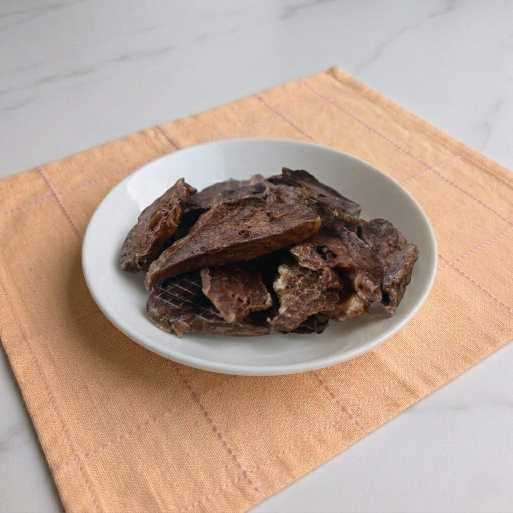 CoKoオリジナル 犬おやつ 肉の素材 無添加 国産 豚らんぐ (50g) Pork for dogsアイキャッチ画像