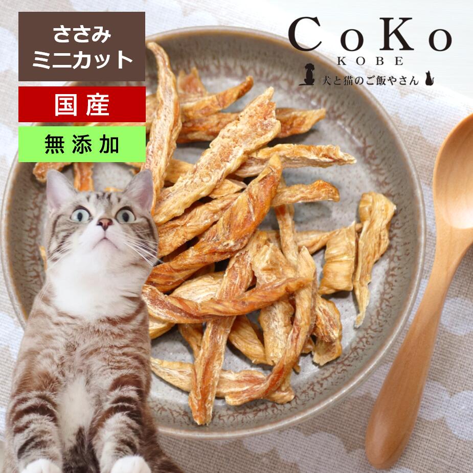 猫 おやつ 鶏肉 国産 ささみミニカット 40gアイキャッチ画像
