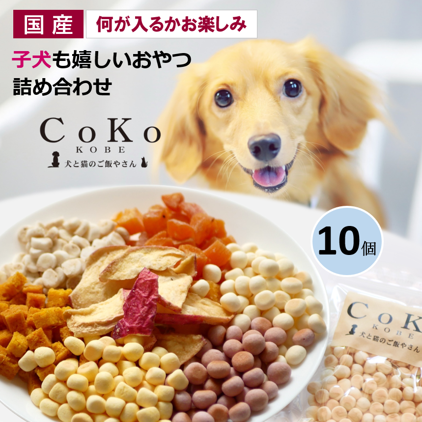 送料無料 国産 犬おやつ パピーからシニアまで嬉しい低たんぱく中心としたおやつセットアイキャッチ画像
