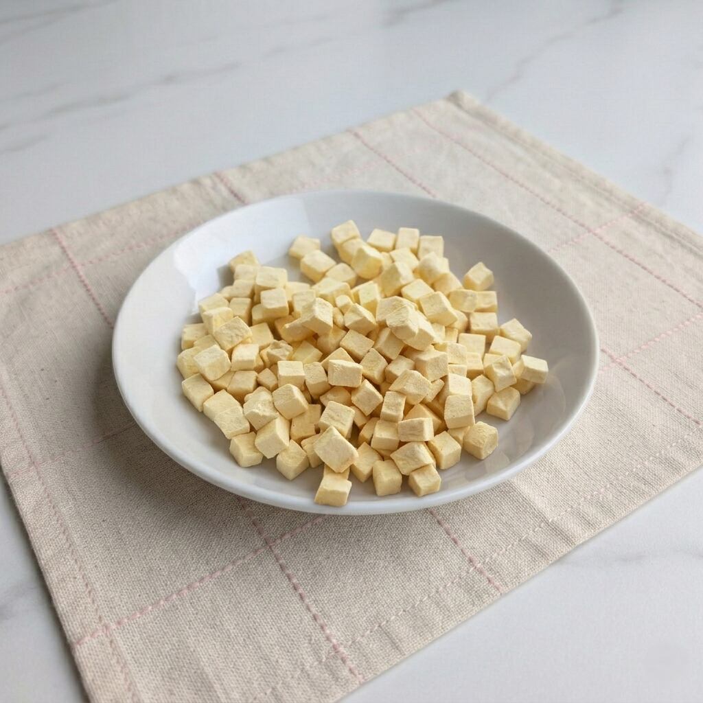 CoKoオリジナル 犬おやつ 国産 絹ごしフリーズドライ豆腐(25g) Tofu freezedry for dogsアイキャッチ画像